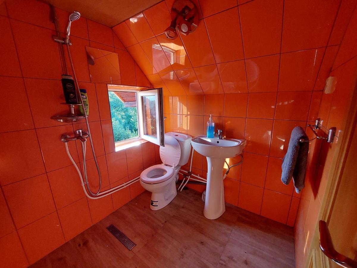 Cabana Cu Teren De Tenis -- Etaj Banita Luaran gambar