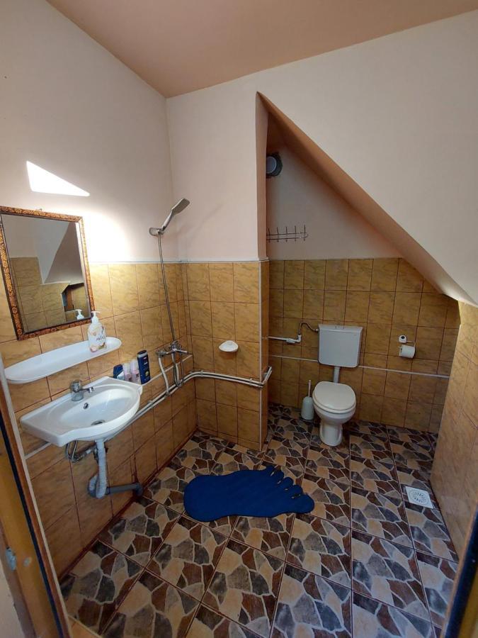 Cabana Cu Teren De Tenis -- Etaj Banita Luaran gambar